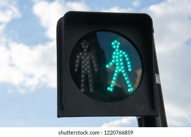 Pedestrian Crossing Green Traffic Light Meaning Stock Photo 1220766859 | Shutterstock