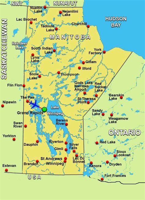 Charter Flights To Grand Rapids Manitoba /Charter Flight Network