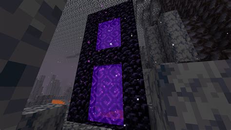 Weird Nether Portal glitch : r/Minecraft