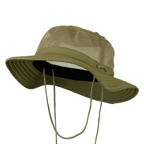 Big Size Mesh Bucket Hat Talson UV - Khaki (For Big Head) - C711H0H6HJB ...