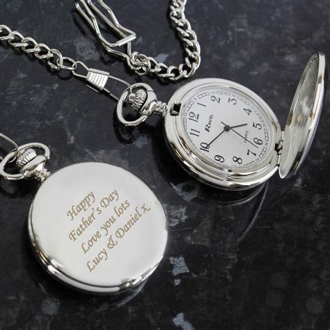 Personalised Pocket Fob Watch By Sassy Bloom As seen on TV | notonthehighstreet.com