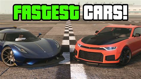 GTA 5 - Top 10 FASTEST CARS For Top Speed In 2023 - YouTube