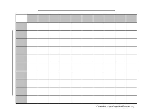 blank 100 square grid printable room surf – Calendar Template 2024