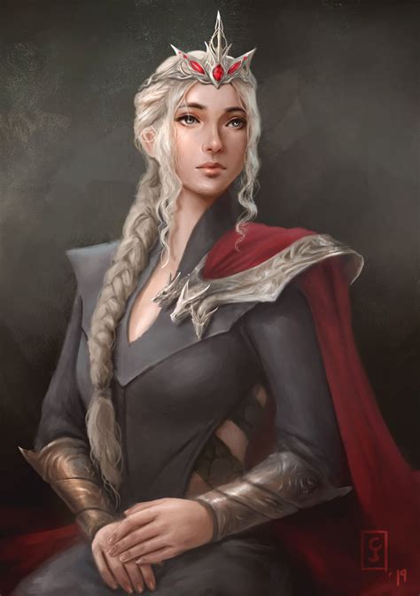 Daenerys Targaryen | Fantasy queen, Targaryen art, Fantasy character design