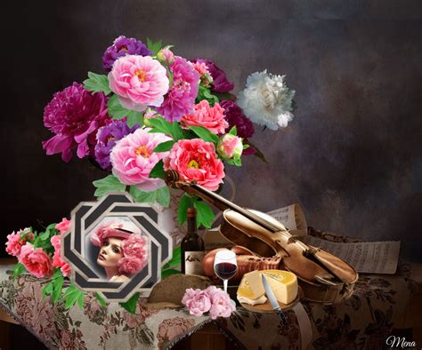 Mena's Frames - Mena Me Love Roses - Mena Kimi Art Frames Molduras Diversas - Mena Kimi Art ...