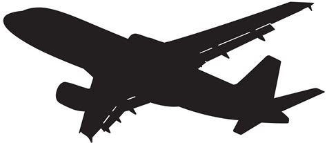 Silhouette Plane at GetDrawings | Free download