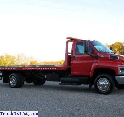 Tow Truck 2003 Chevrolet C6500 2-Car Rollback Flatbed Duramax Diesel For Sale, Used Tow Truck ...