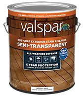 Valspar Semi Transparent Concrete Stain / Pickup at your nearest lowe's® today.