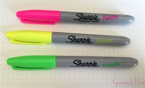 Gourmet Pens: Sharpie Neon Markers @JetPens