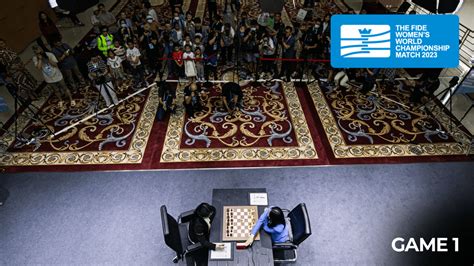 FIDE Women's World Championship Match Starts With Fighting Draw In ...