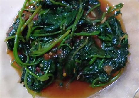 Resep Tumis daun ubi jalar oleh Shally Koh5@gmail.com - Cookpad