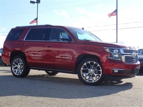 2015 Chevrolet Tahoe 4WD 4dr LTZ RED LEATHER HEATED/COOLED 22" RIMS NAV BLUERAY