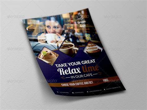 Cafe Restaurant Flyer Template Vol.2, Print Templates | GraphicRiver