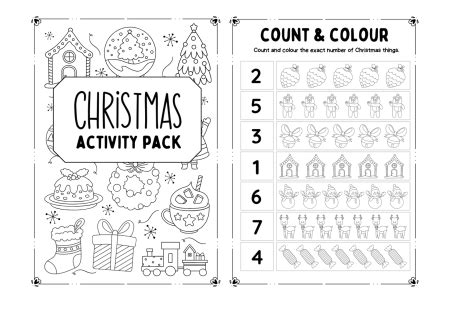 Kids' Christmas Activities: FREE Printable Activity Booklet