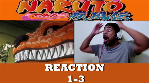 Naruto Shippuden | Reaction | 1-3 - YouTube