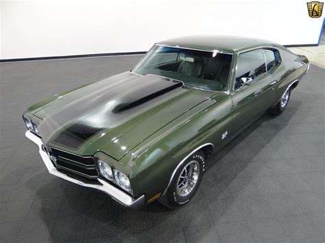 1970 Chevrolet Chevelle SS 500 Miles Forest Green 2DR 396 CID V8 TH400 3-Speed A