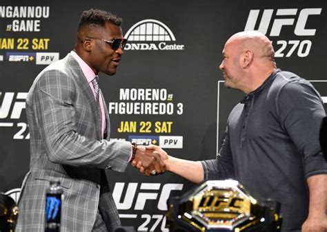 Here's What Francis Ngannou Told Dana White Before Leaving UFC - Sports ...