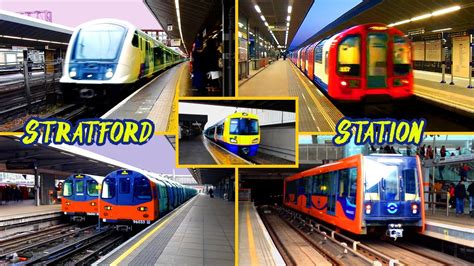 Stratford Station : National Rail - Underground - DLR - Overground ( London ) - YouTube