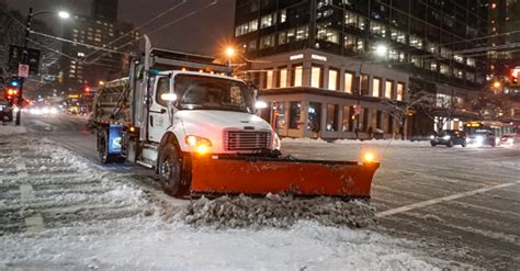 La ville se prépare à de fortes chutes de neige potentielles ce week-end - Nouvelles Du Monde