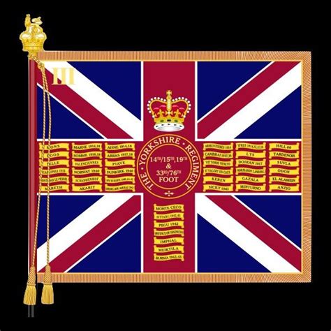 Pin on BRITISH REGIMENTAL COLOURS