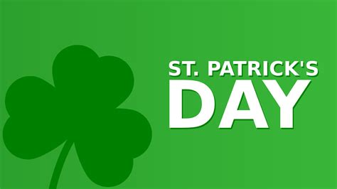 Clipart - St. Patrick's Day Minimalist Featured Image 16:9