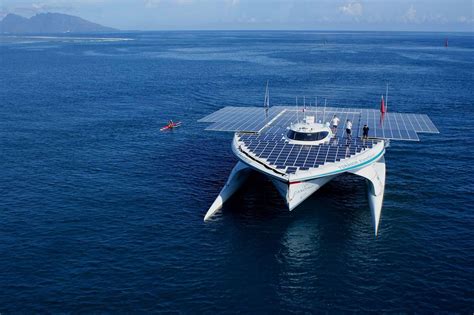 PlanetSolar completes first solar-powered boat trip around the globe ...