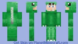 Man in Dinosaur Suit Minecraft Skin