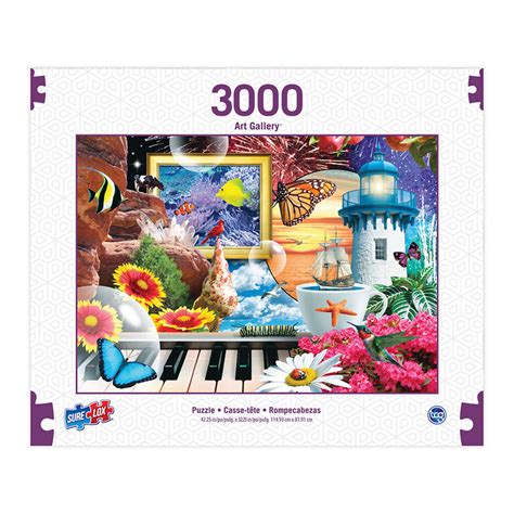 Sure-Lox Art Gallery Collection - 3000 Piece Jigsaw Puzzles | Toys R Us Canada