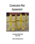 2024 Construction Risk Assessment Template - Fillable, Printable PDF & Forms | Handypdf