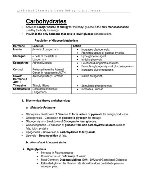 Clinical Chemistry Reviewer | PDF | Lipoprotein | Enzyme Inhibitor