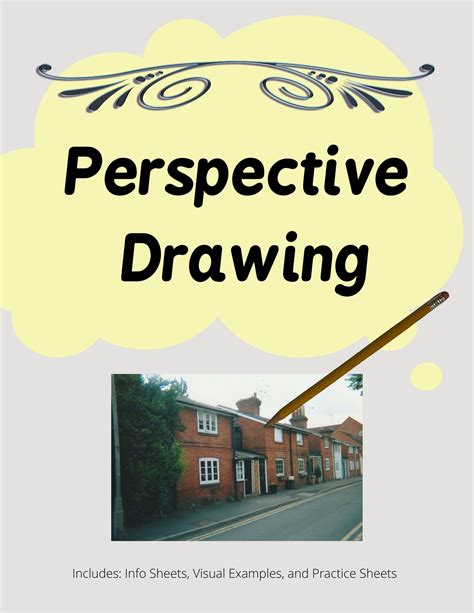 Perspective in Drawing - Art Class Basics High School College Practice ...