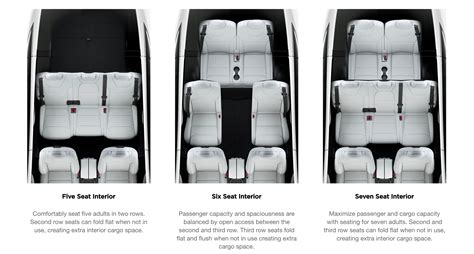 tesla-model-x-seating-configuration - TESLARATI