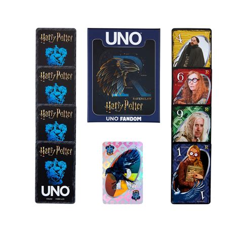 UNO Fandom Harry Potter Ravenclaw Game | Mattel Creations