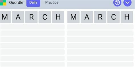 Today's Daily Quordle Puzzle 48 Answer - March 13 2022 4 Words Solution ...