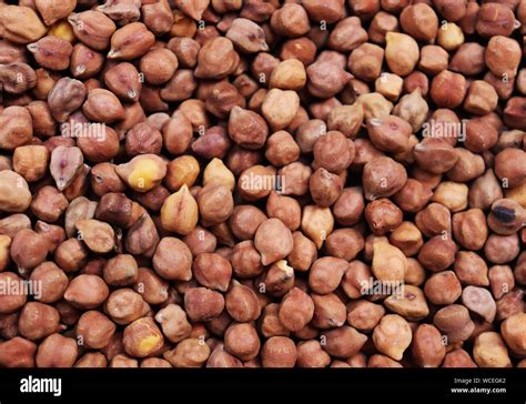 Healthy food. chickpeas background. bengal gram chickpeas texture Stock ...