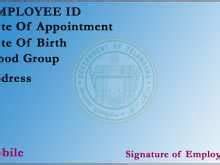 16 Format Government Id Card Template PSD File with Government Id Card ...