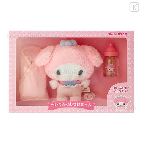 Japan Sanrio Baby Plush Toy Set - My Melody | Kawaii Limited