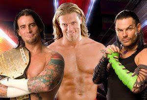 Sports Feles: CM Punk vs Edge vs Jeff Hardy