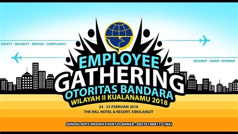 Otoritas Bandara Kualanamu Employee Gathering | Sendaljepit Medan EventPlanner - YouTube