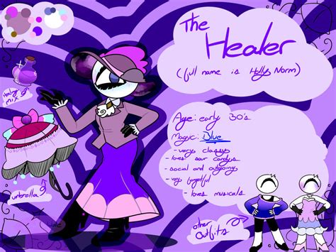 character ref sheet (the Healer) by Lolfurbyscribble on DeviantArt