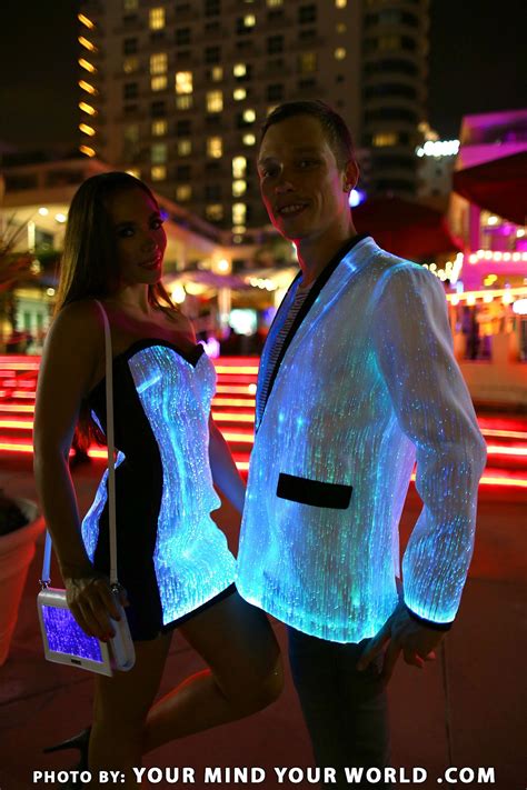 Light Up Jacket Glow in the dark and Fiber Optic - YMYW | Light up clothes, Light up dresses ...