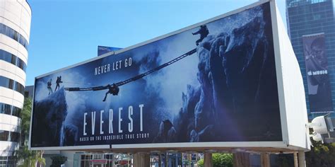 Olson Visuals amazing billboard for the film Everest | Olson Visual