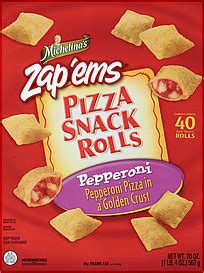 Michelina's Snack Rolls Pizza Snack Rolls Pepperoni 20.0 Oz Nutrition ...