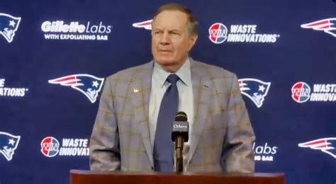 Bill Belichick Opens Press Conference With Hilarious Joke