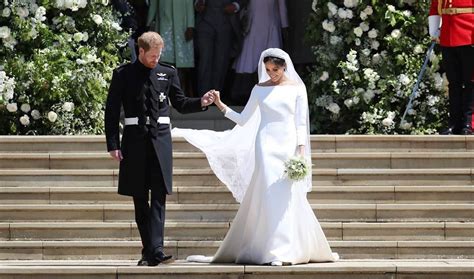 Découvrez les photos officielles du mariage de Meghan et Harry - Femmes ...