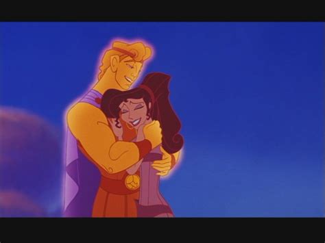 Disney Couples Hercules and Megara (Meg) in "Hercules"