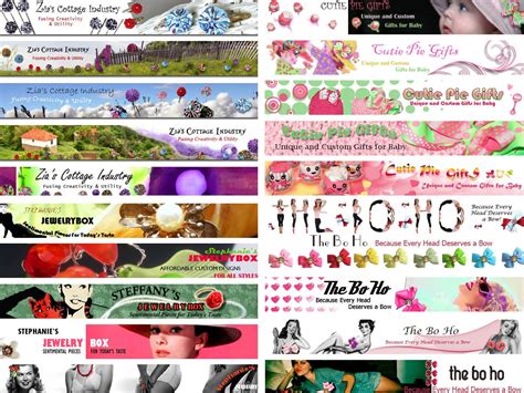 Etsy Shop Banners #ea33 – Advancedmassagebysara With Free Etsy Banner ...