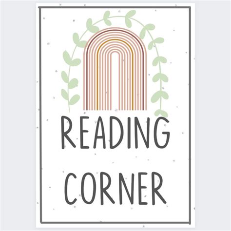 Reading Corner Posters • Teacha!