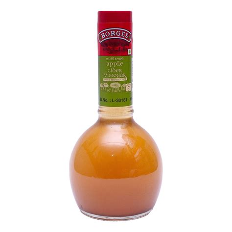 CIDER VINEGAR 355ML(BORGES}