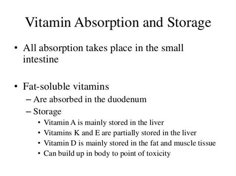 Fat soluble vitamins